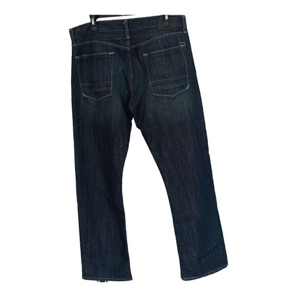Denizen From Levi’s 218 Straight Fit Slim Dark Wash Jeans - Picture 3 of 6